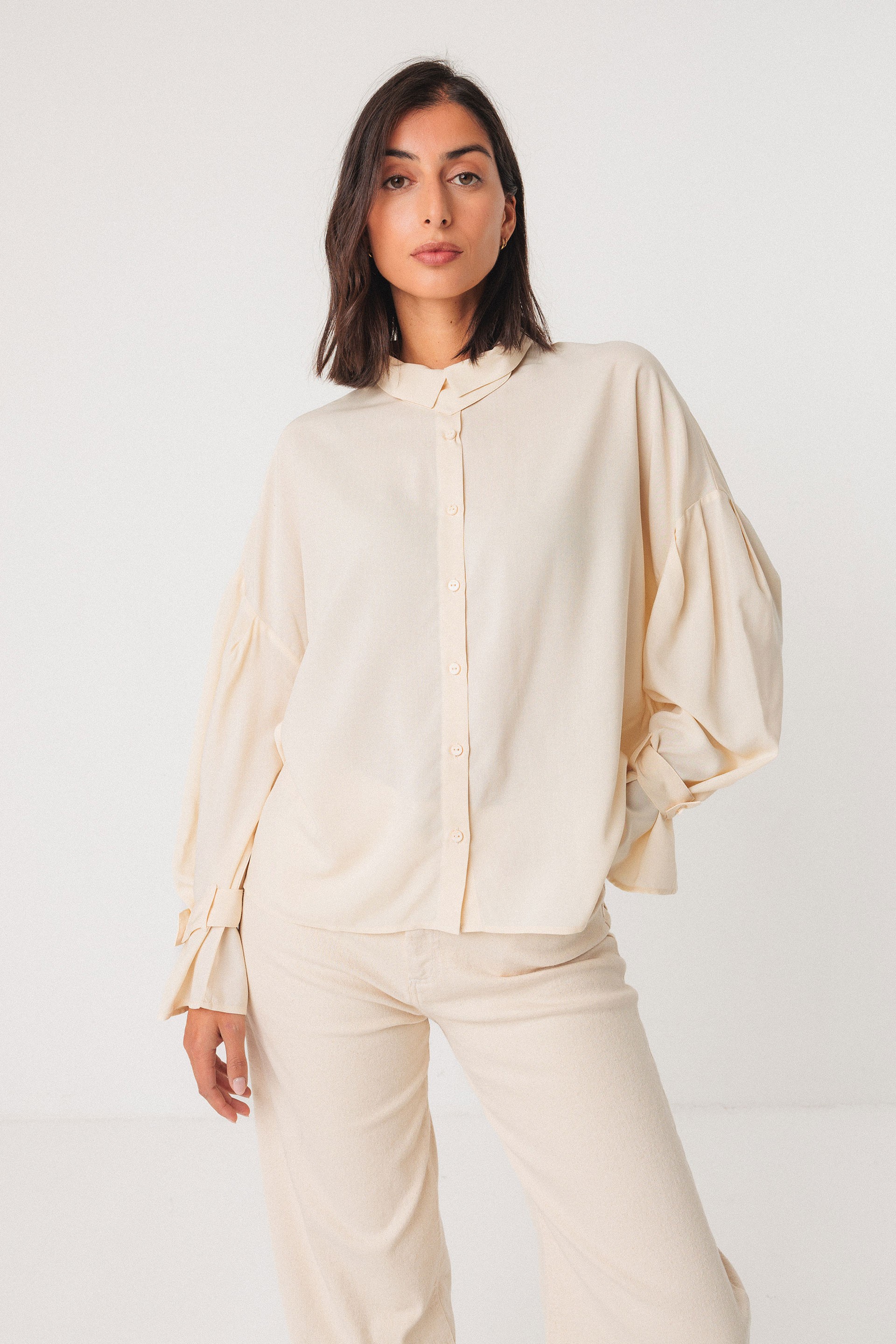 SKFK  Shirt Lone Model Beige