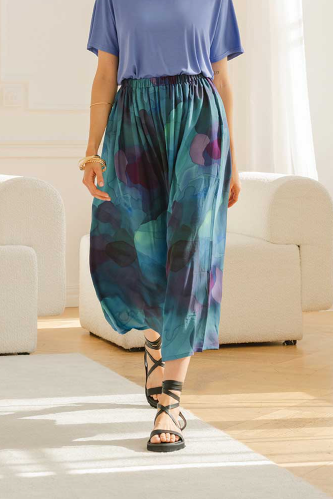 WiDDA  Rok Cylip Donkere Wolken Turquoise
