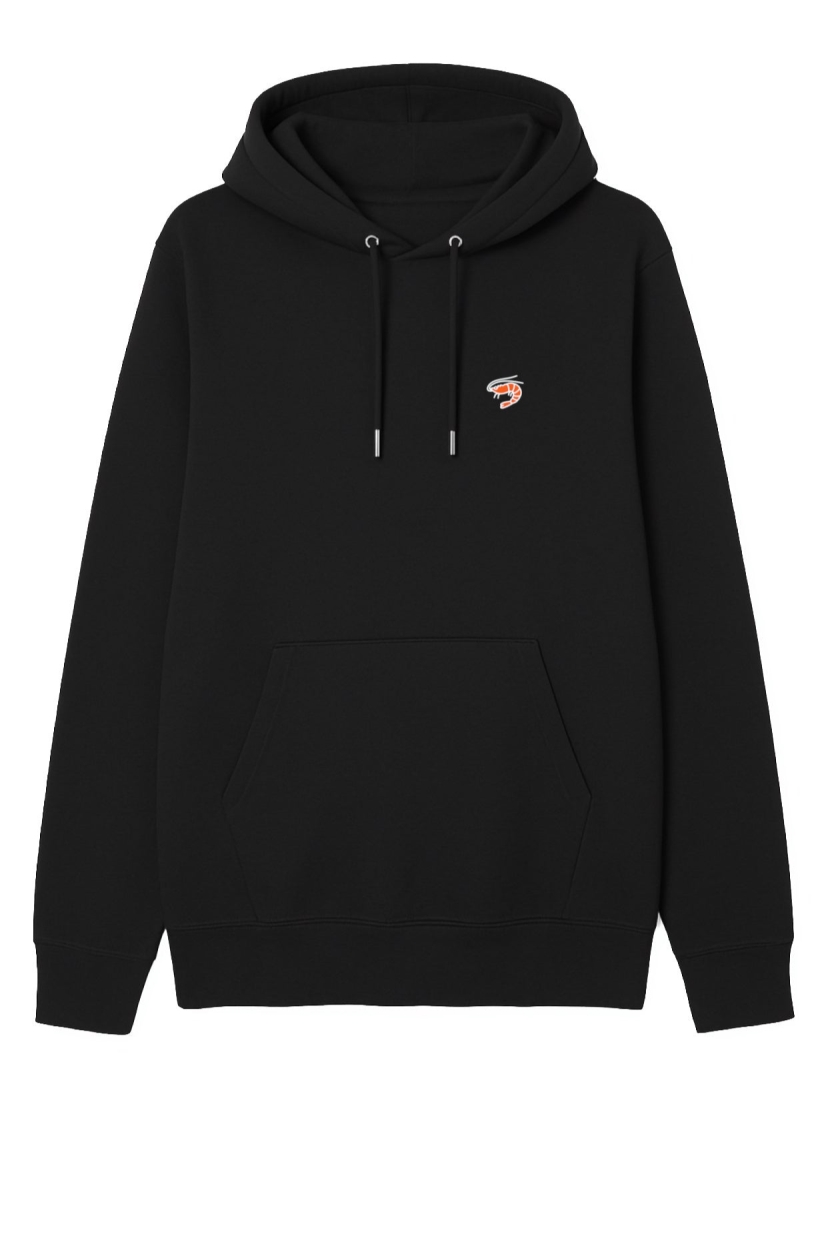 Hafendieb mannen vegan Hoodie Voor Heren Zwart