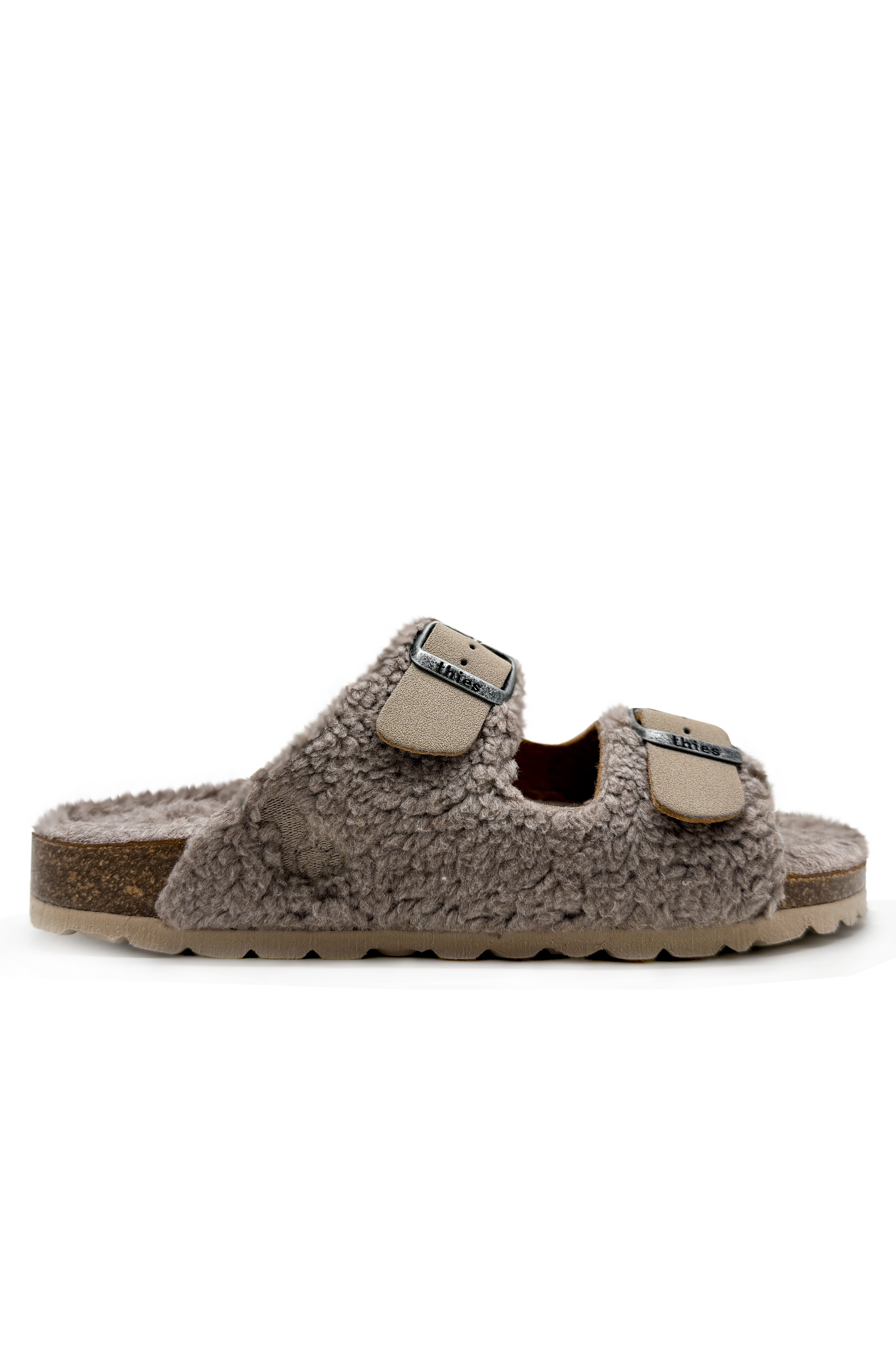 thies  Sandalen Eco Teddy Gemengde Steen Grijs