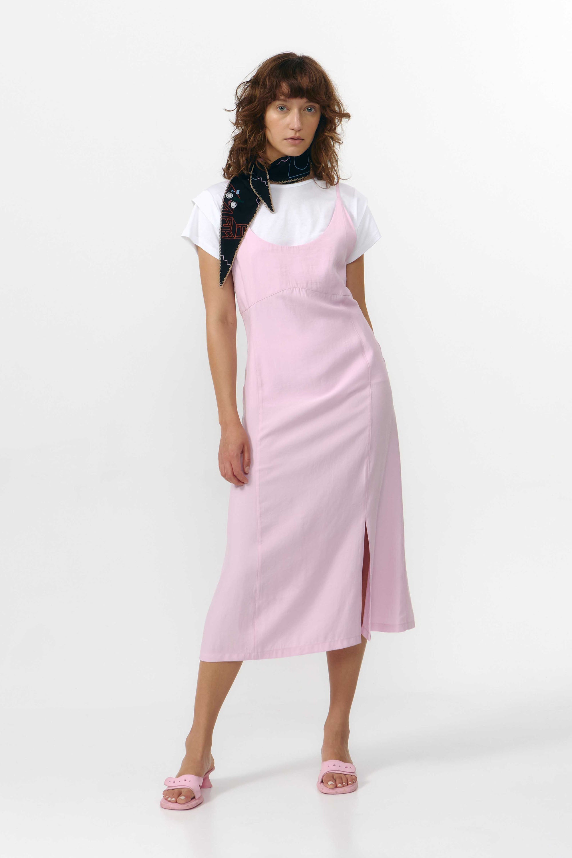 SUITE13LAB  Jurk Saja Pink