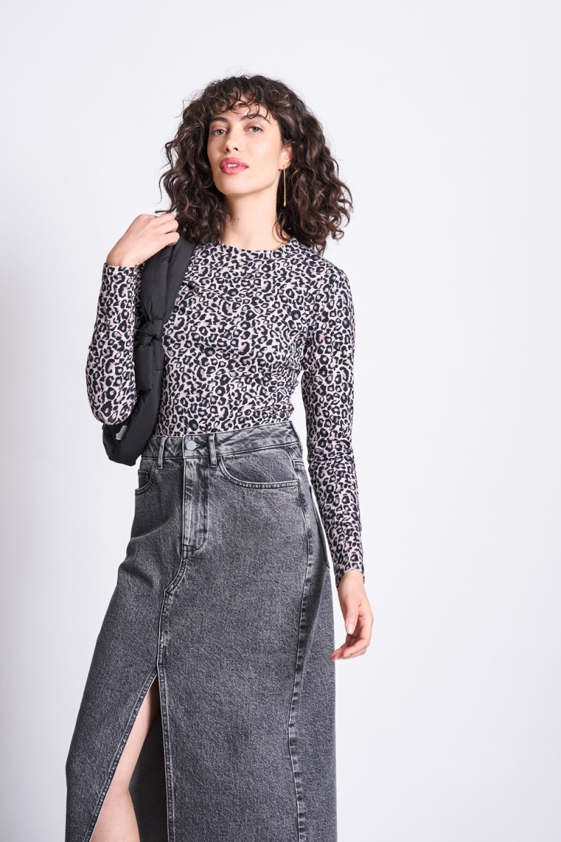 JAN 'N JUNE  Longsleeve Barid Leo-Print