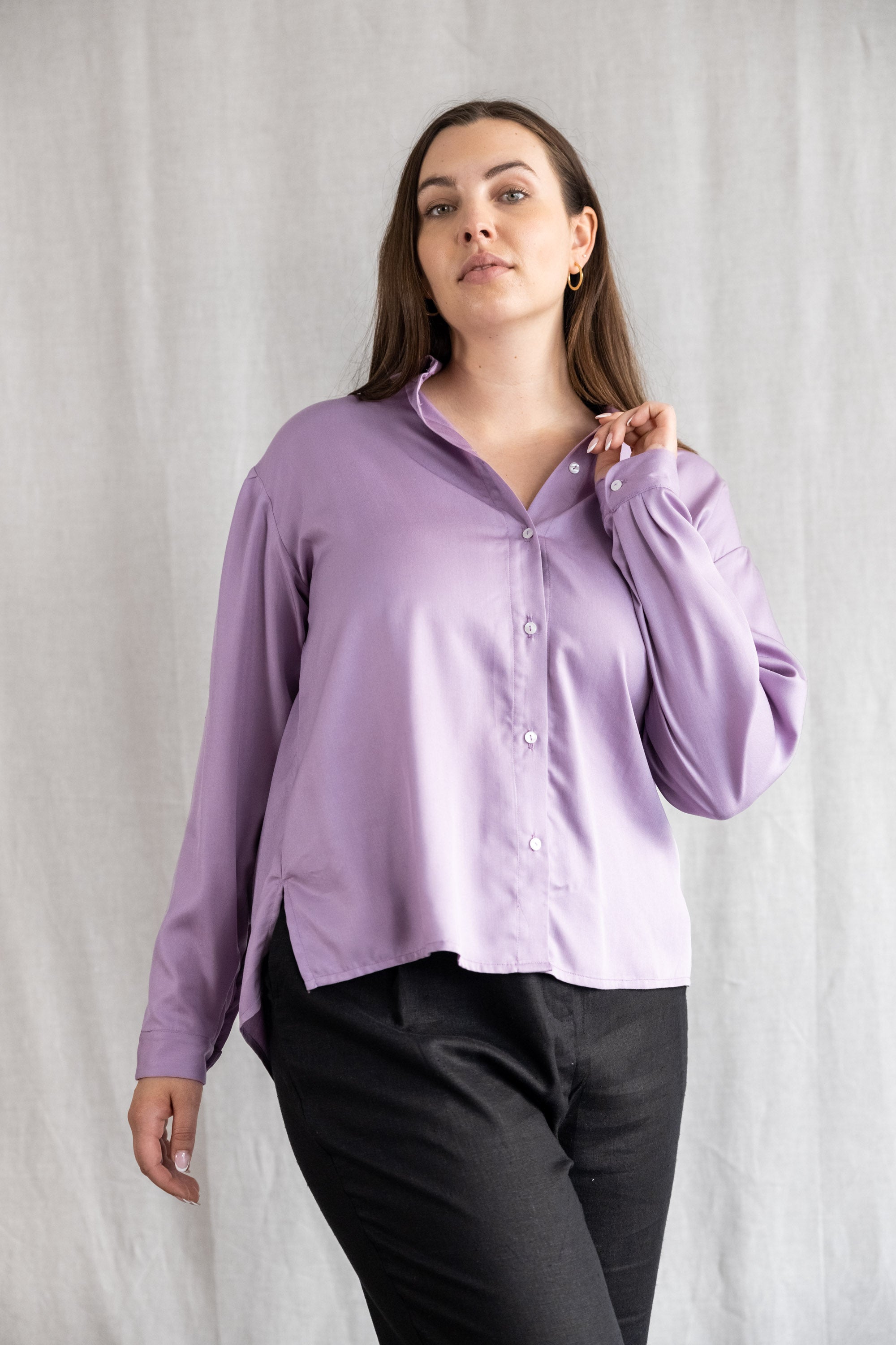 Jyoti - Fair Works  Shirt Komali Lila