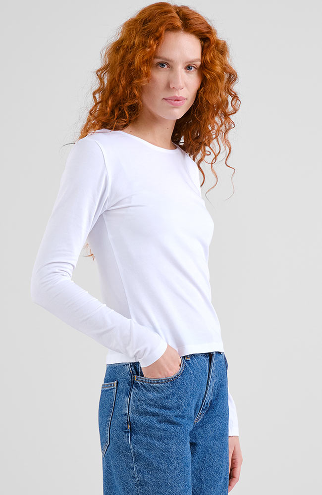 Salmis long sleeve white