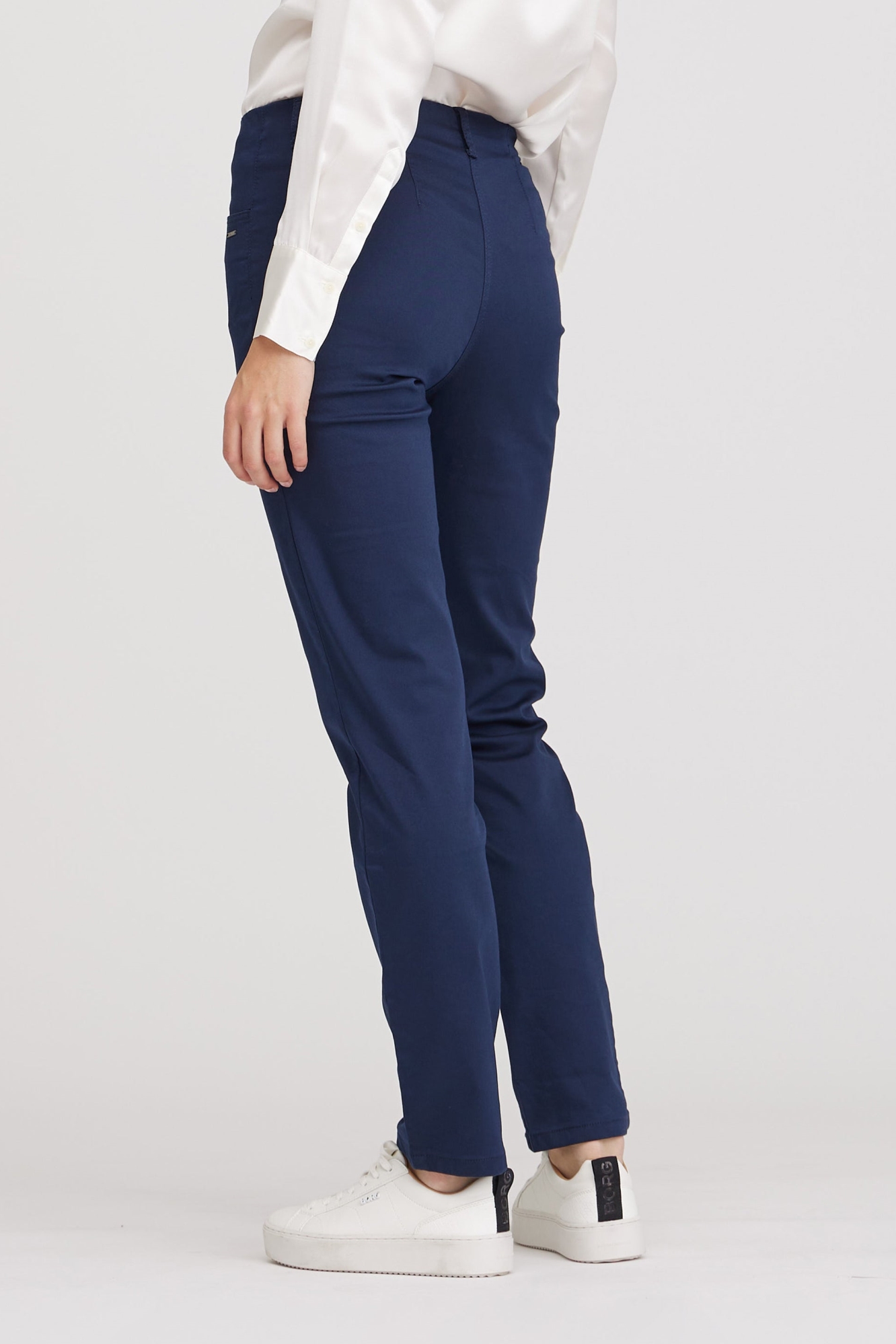 LAURIE  Broek Kelly Regular Ml Marineblauw