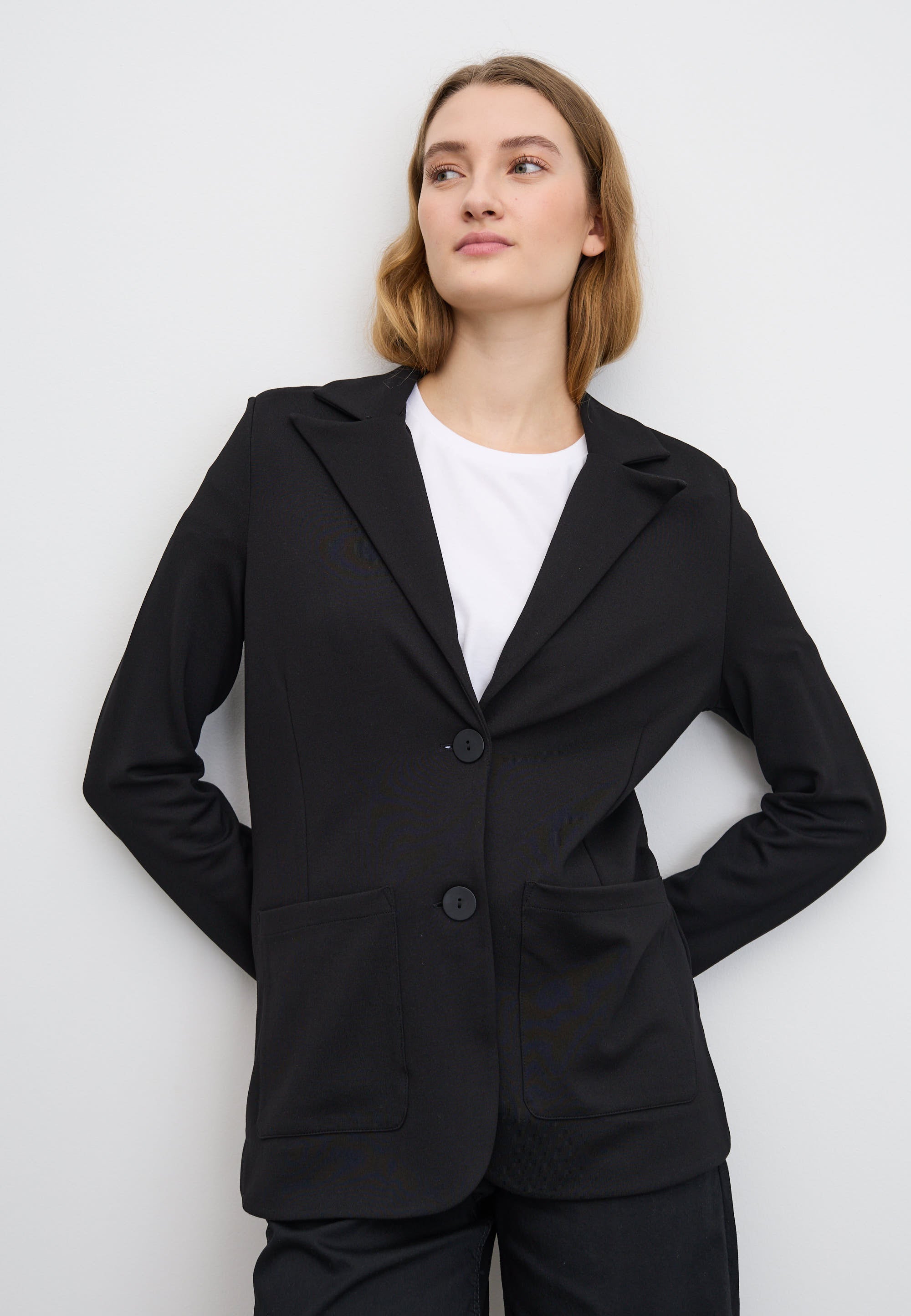 LAURIE  Britt Blazer 68cm - Zwart