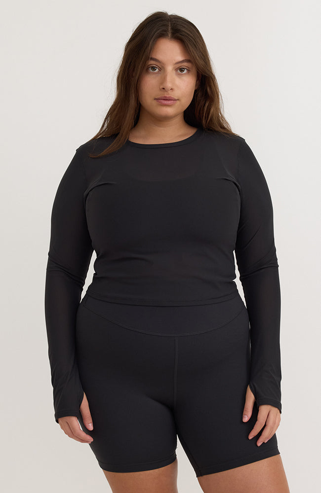 Active bike shorts black