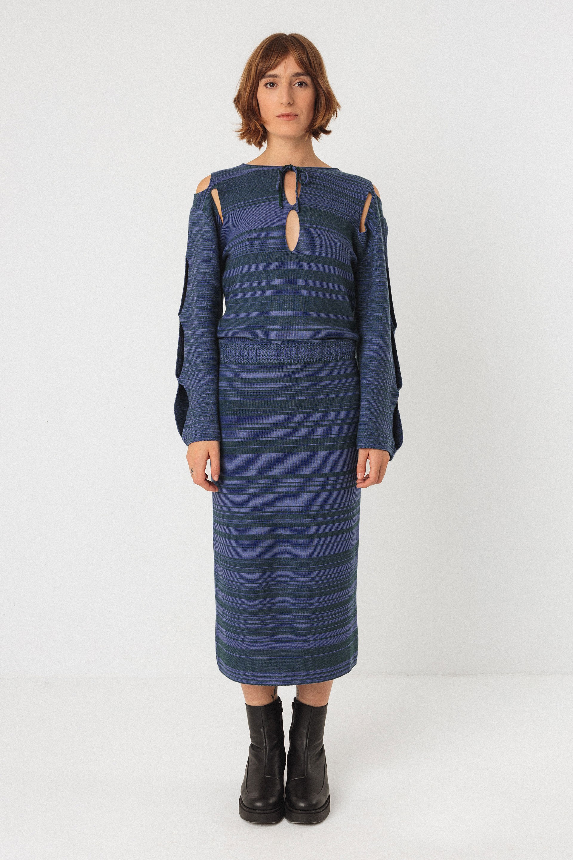 SKFK  Jurk Tina Blue