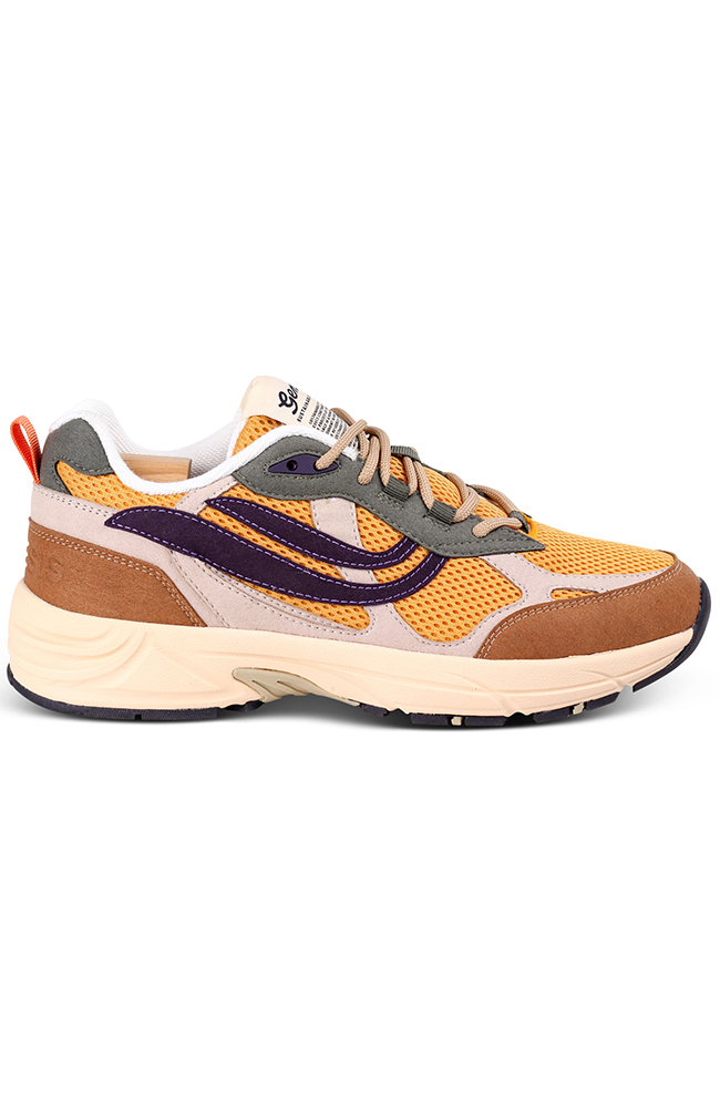 Genesis  Sneakers G-Eco '99 Winter Flowers Brown Rose Purple