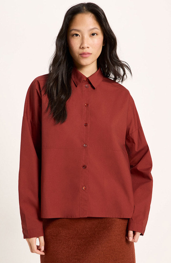 Lanius  Blouse Mahonie Rood