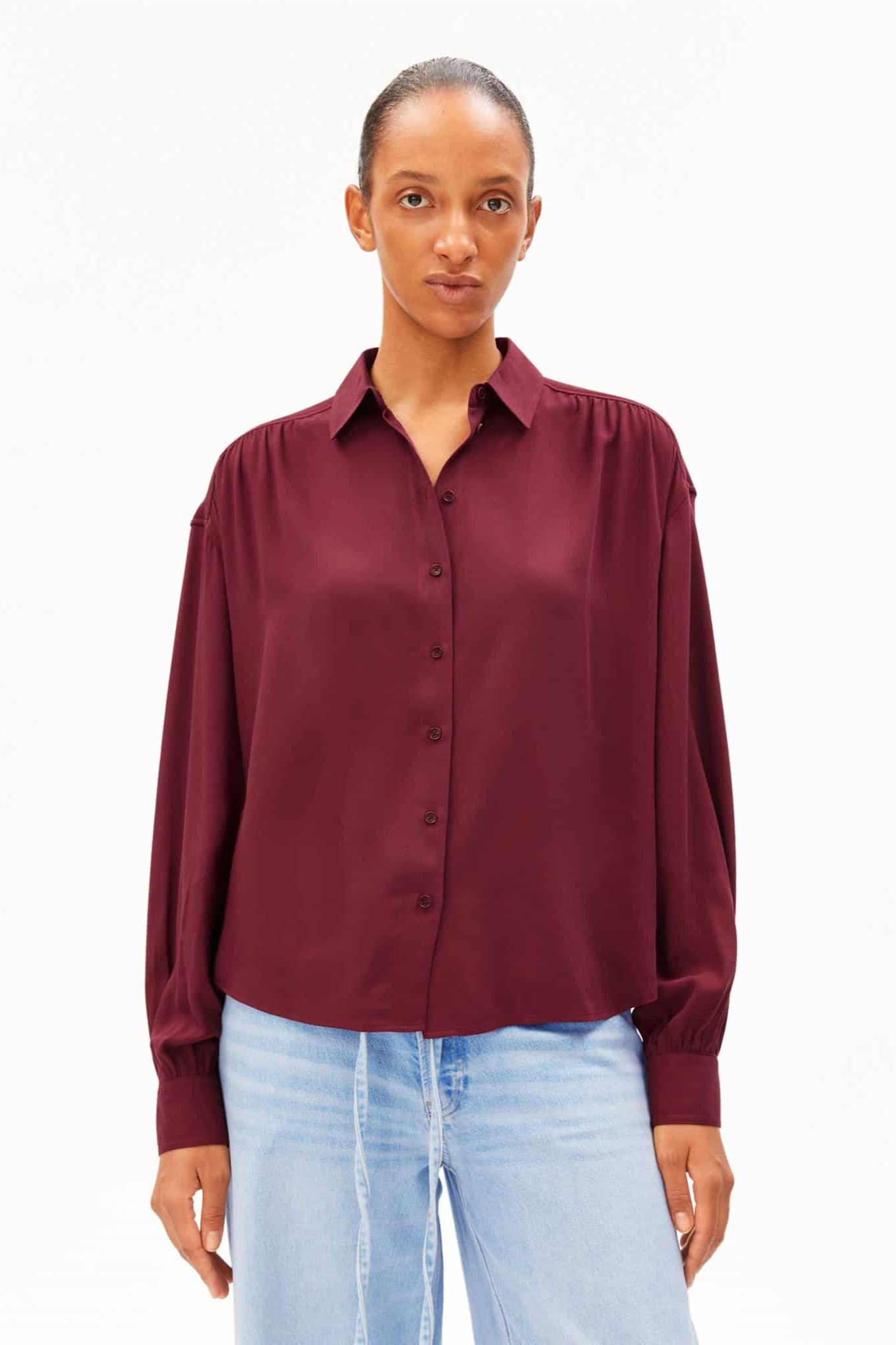 ARMEDANGELS  Blouse Efinaraa Rood