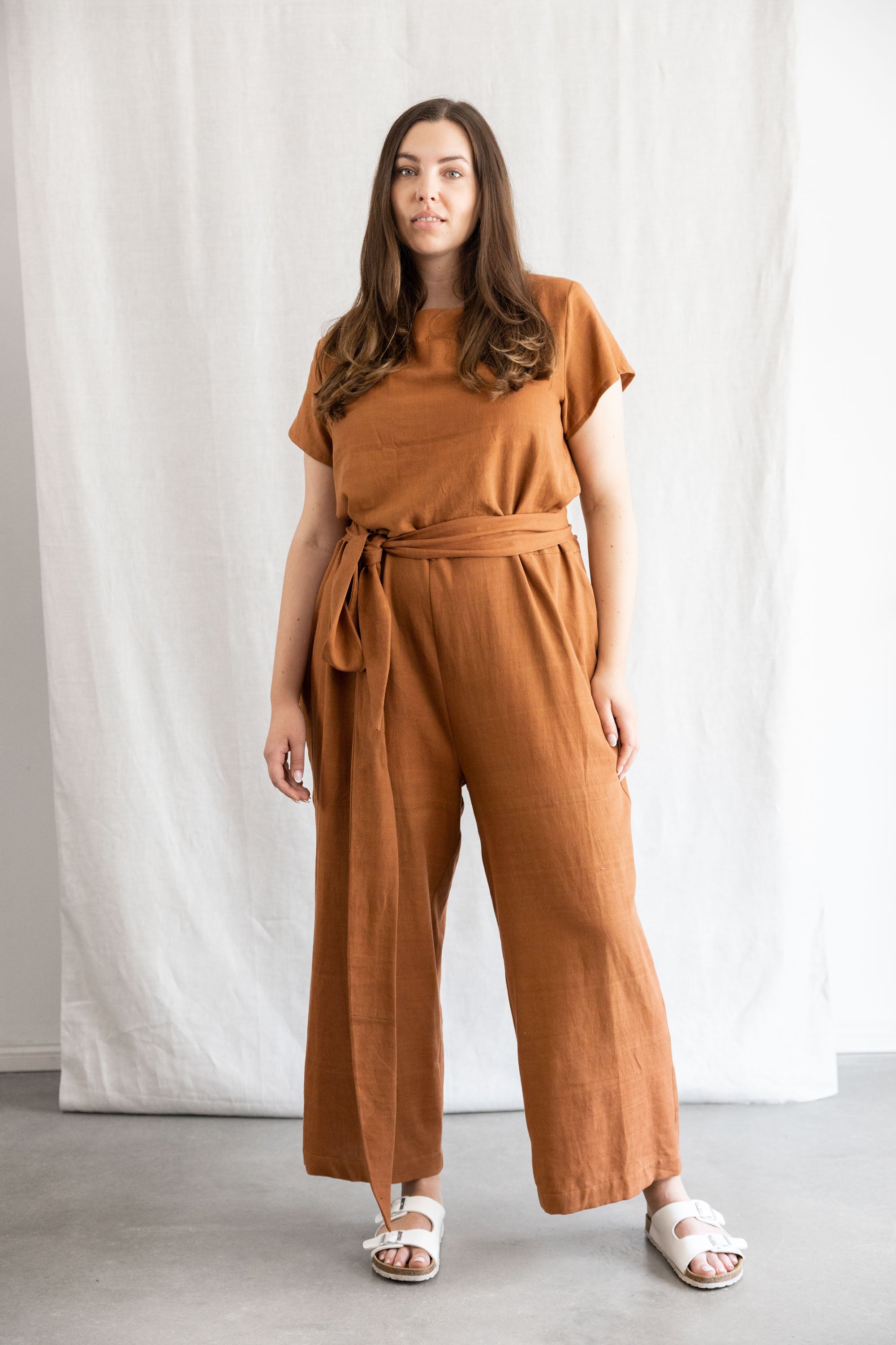 Jyoti - Fair Works  Jumpsuit Nirav Hazelnoot