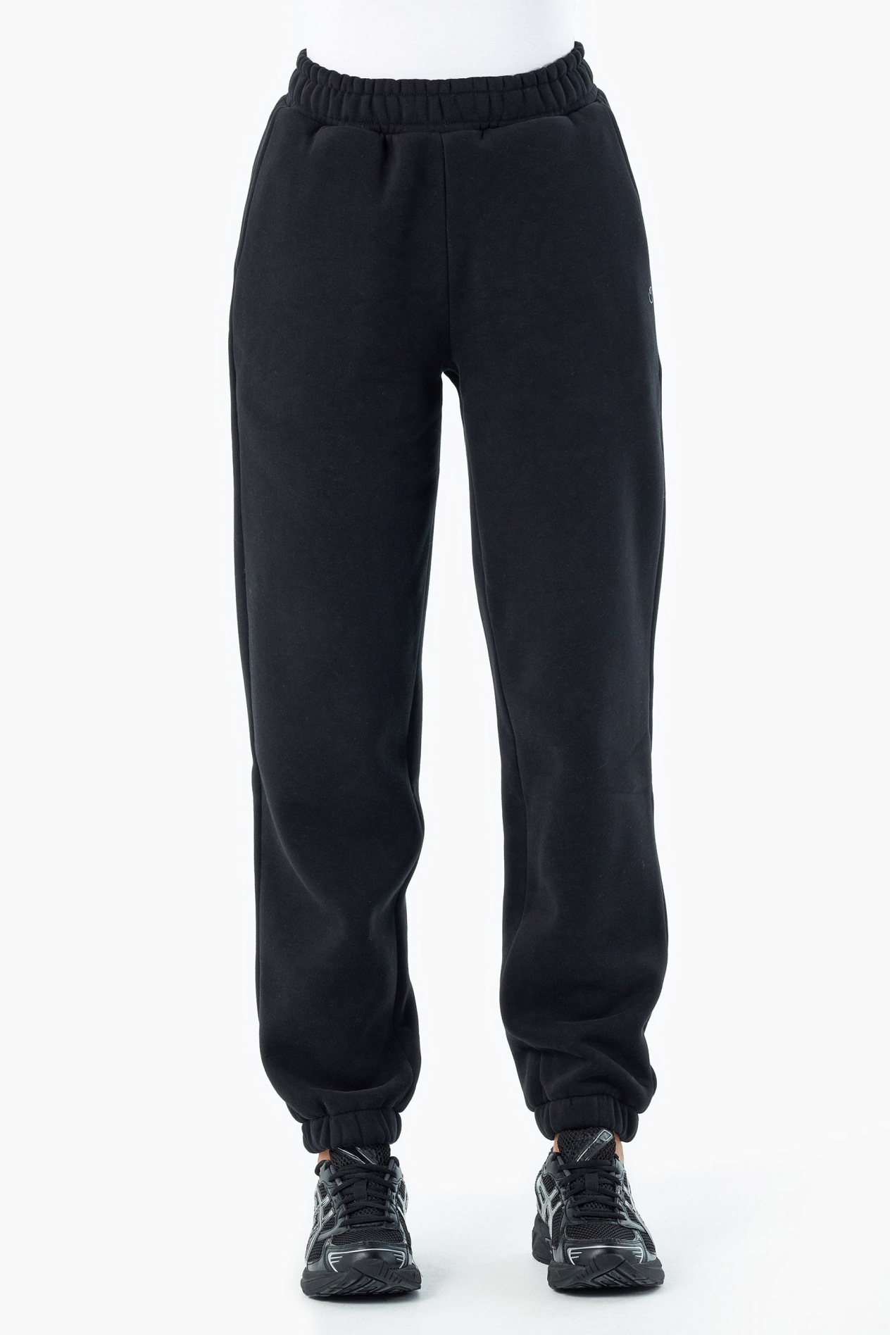 ORGANICATION mannen vegan Joggingbroek Parkerr Zwart