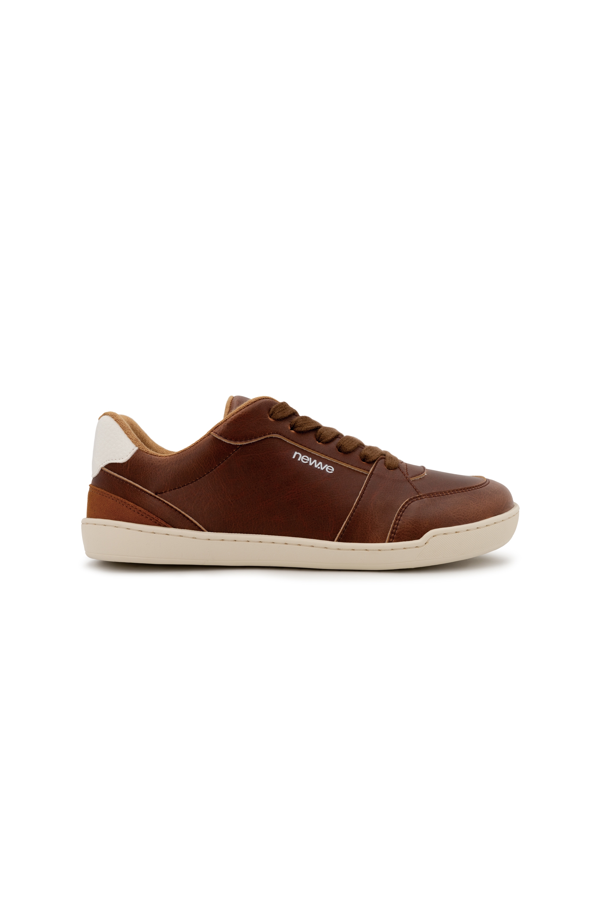 newve mannen vegan Sneakers Genesis Houtbruin