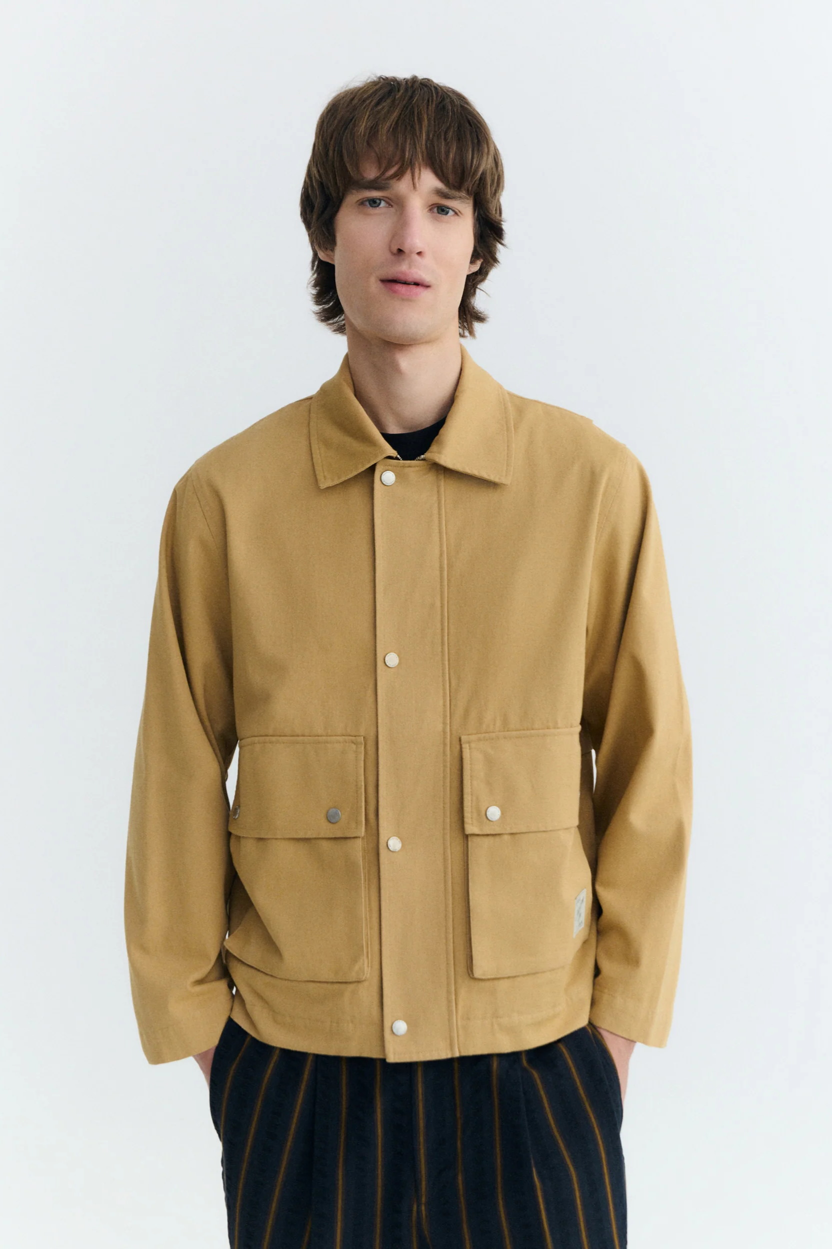 Thinking MU mannen vegan Oversized Jas Callum Camelbruin