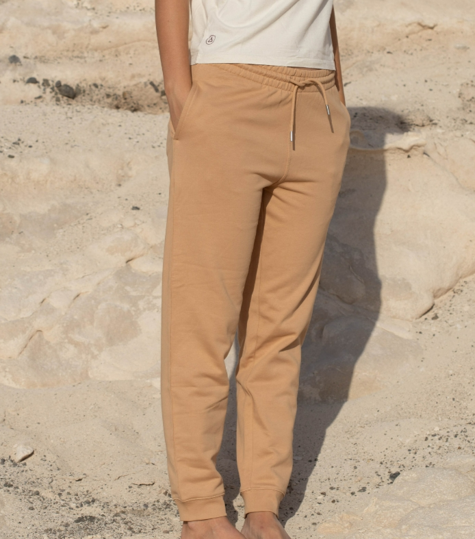 Inaska mannen vegan Joggingbroek Inaska Oker CrÃ¨me