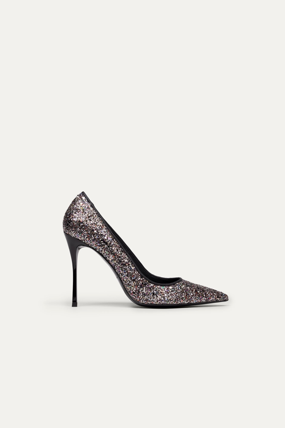 BIKKOU  Pumps Vrijdagavond Is Cocktailavond Veelkleurige Glitter