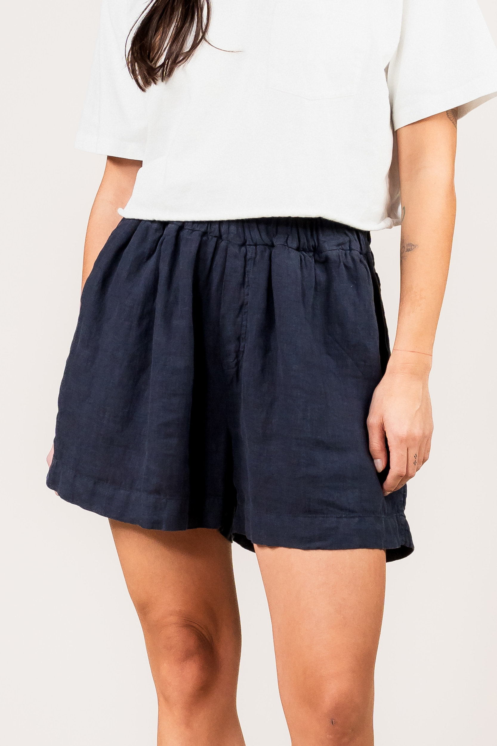 Kuyichi  Shorts Chloe Middernachtblauw