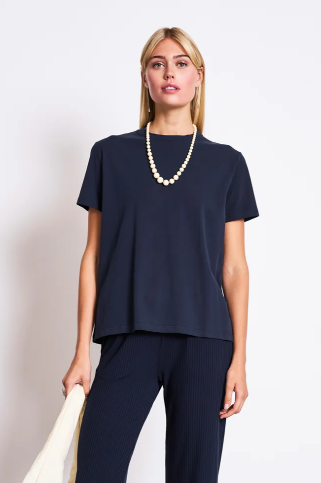 JAN 'N JUNE  T-Shirt Met Geborstelde Look Voor Jongens, Nightfall