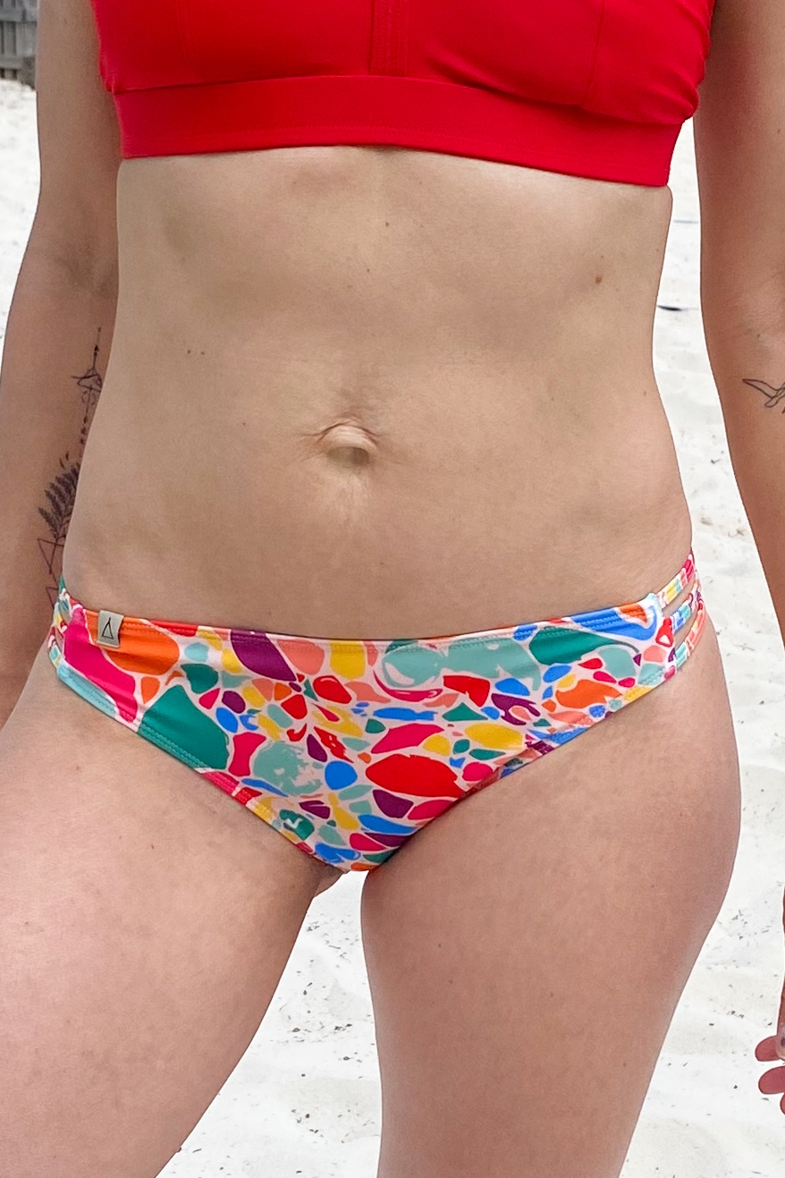 Inaska  Bikinibroekje Braziliaanse Snit Free Print