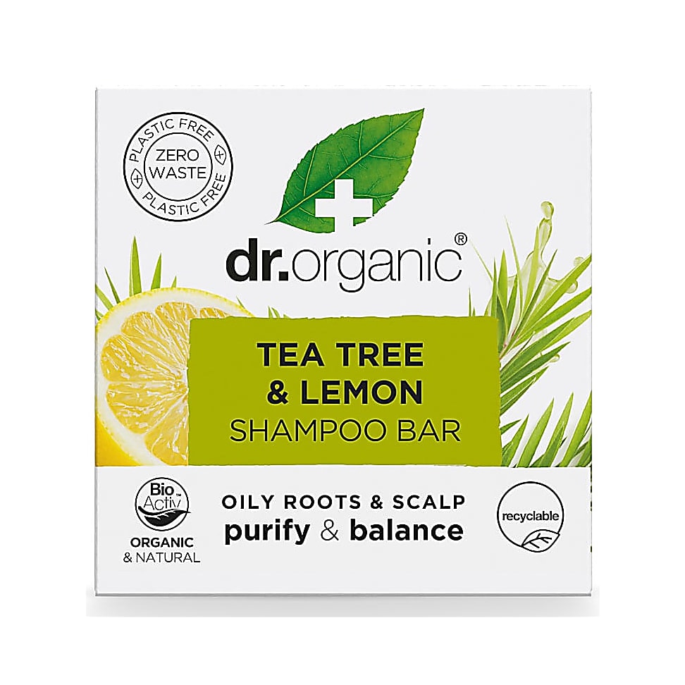 Dr Organic Tea Tree & Citroen Shampoo Bar