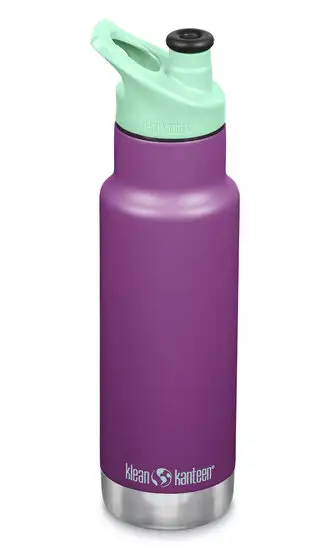 Klean Kanteen Classic Narrow Insulated 355ml Sparkling Grape, paarse RVS thermosfles