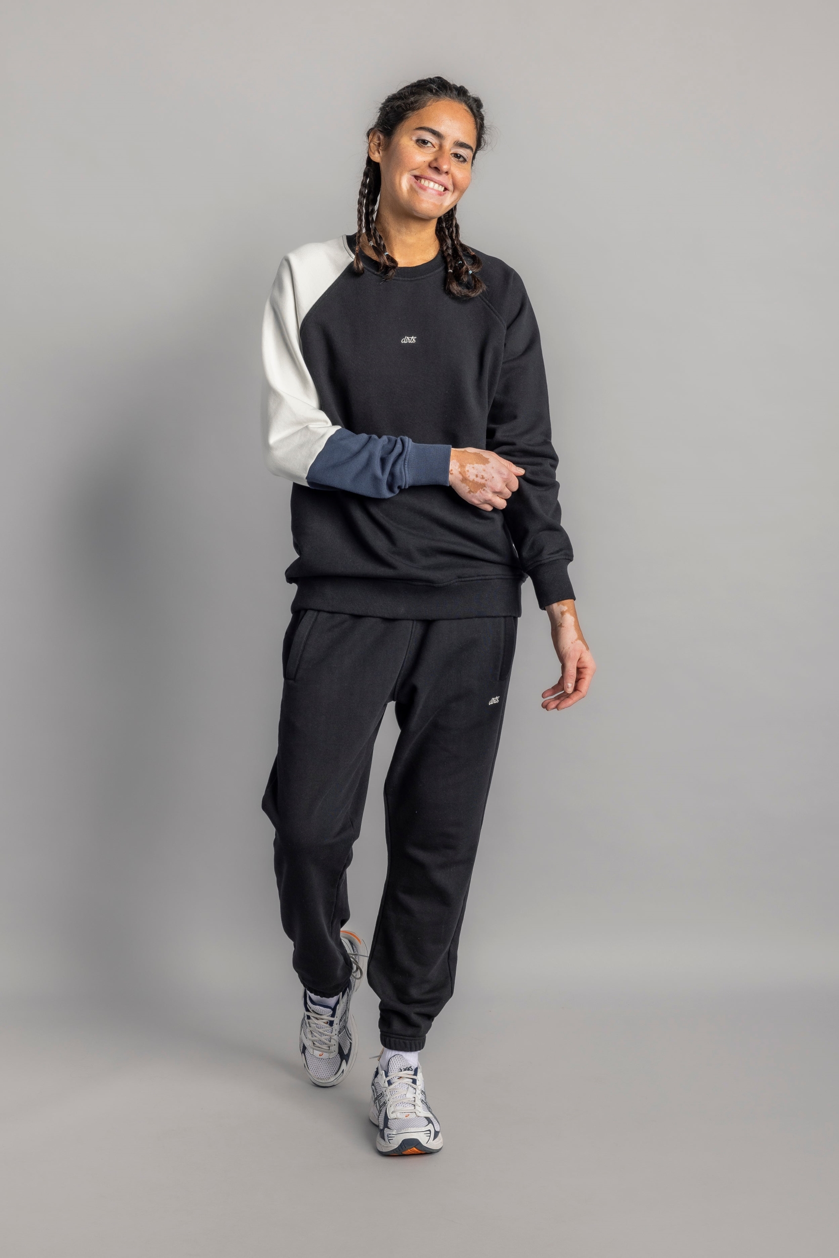 DIRTS mannen vegan Joggingbroek Unisex Zwart