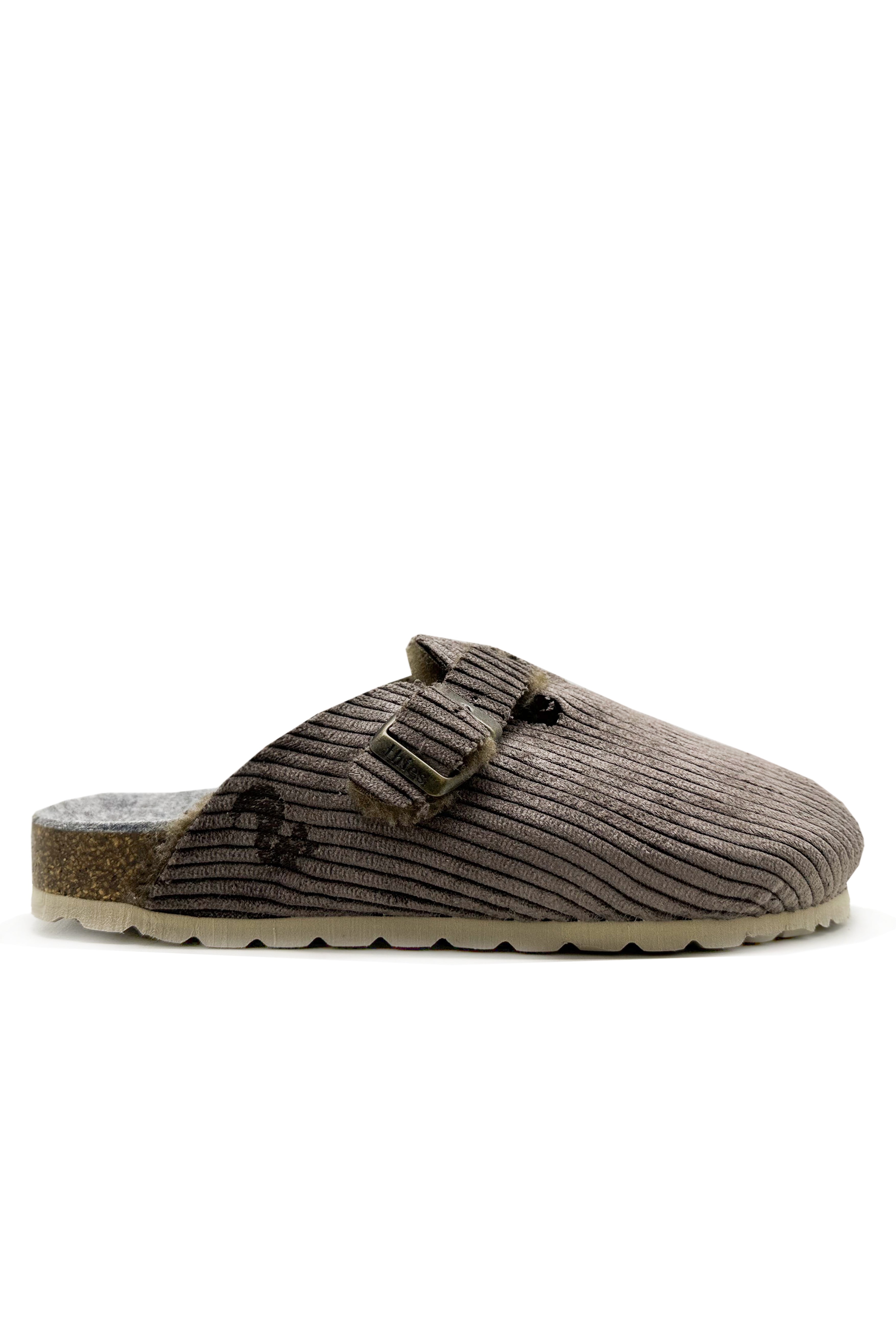 thies 1856 mannen vegan Klomp Eco Cord Koffie Bruin