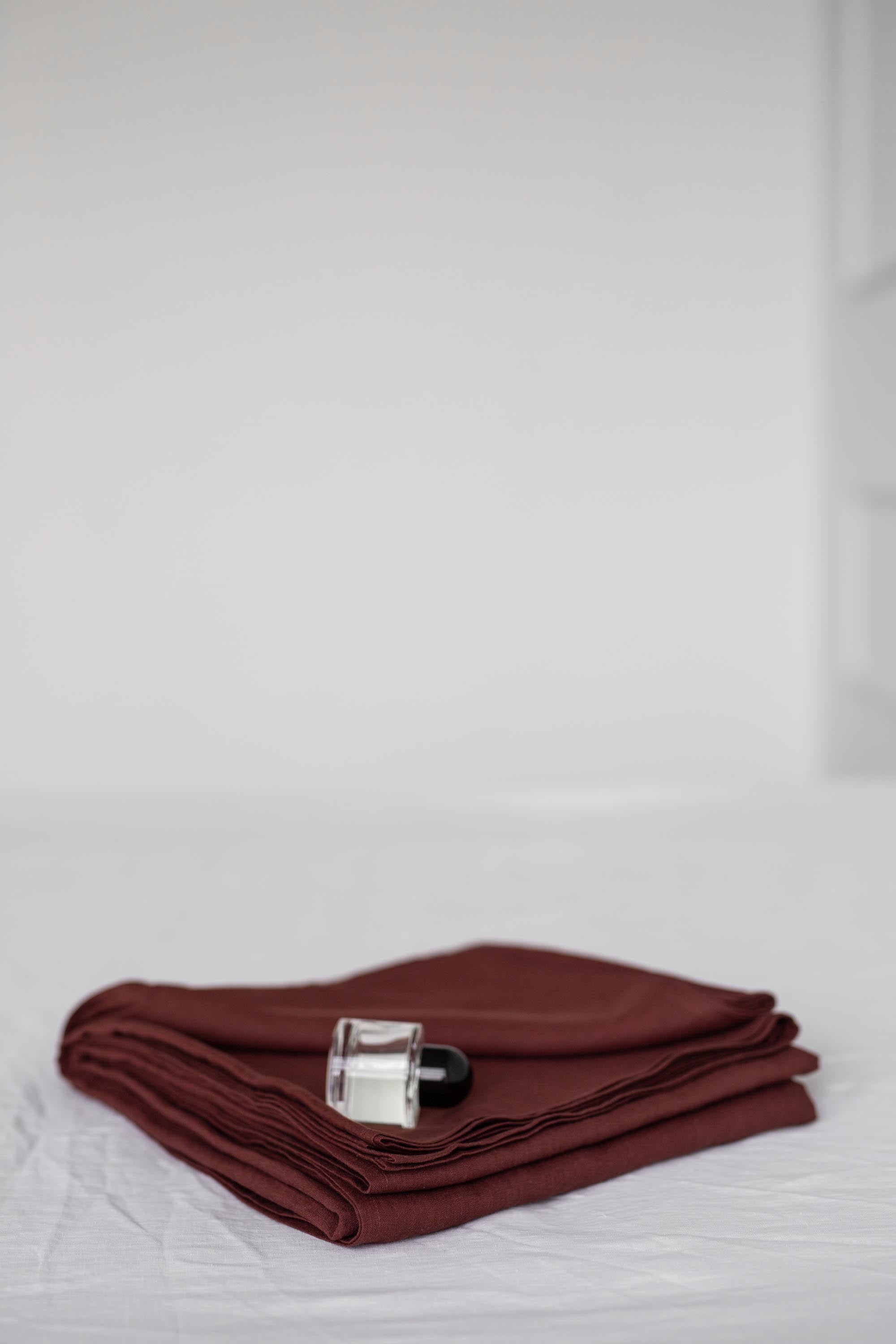AmourLinen  Linnen Laken Terracotta