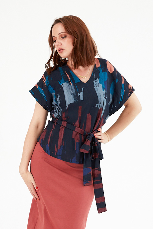 WiDDA  Blouse Aluna Veelkleurig