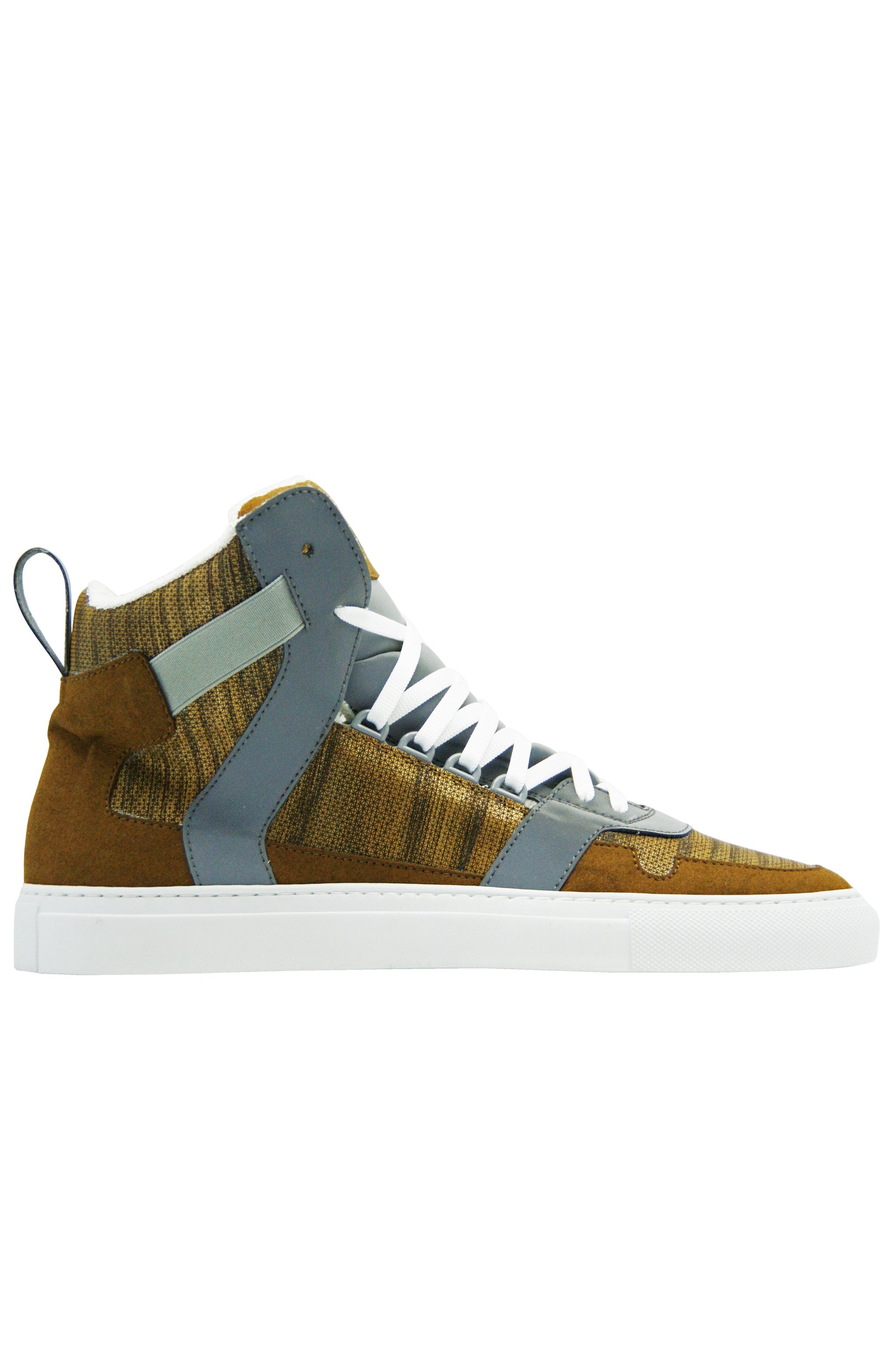 nat-2 mannen vegan Sneakers Houten Kubus Bruin