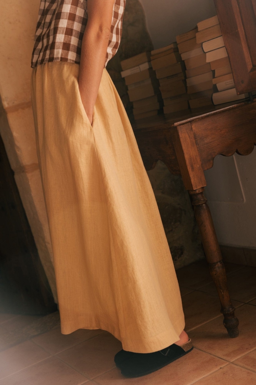 AmourLinen  Rok Mona Mosterd