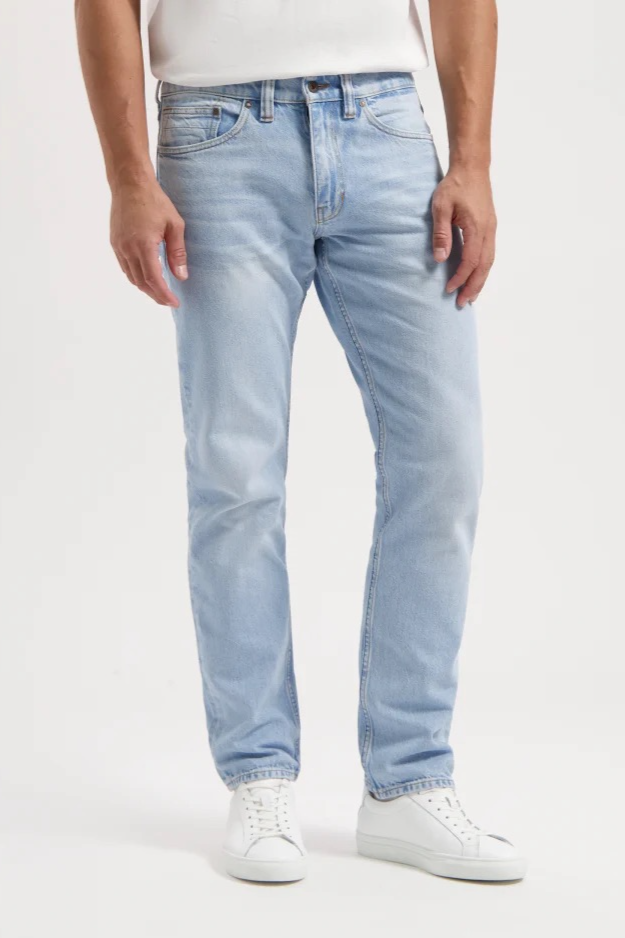 Kuyichi mannen vegan Jeans Regular Scott Lichtblauw