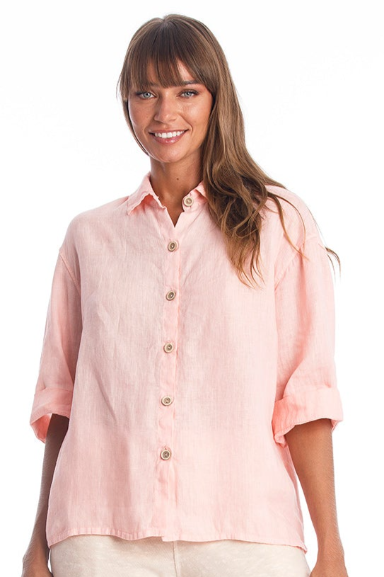 RAVENS VIEW IBIZA  Blouse Zomer Pink Panther