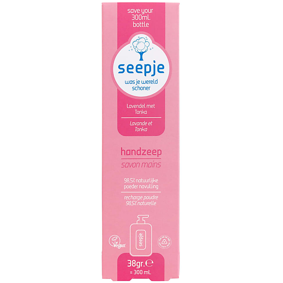 Seepje Handzeep Navulling Lavendel & Tonka