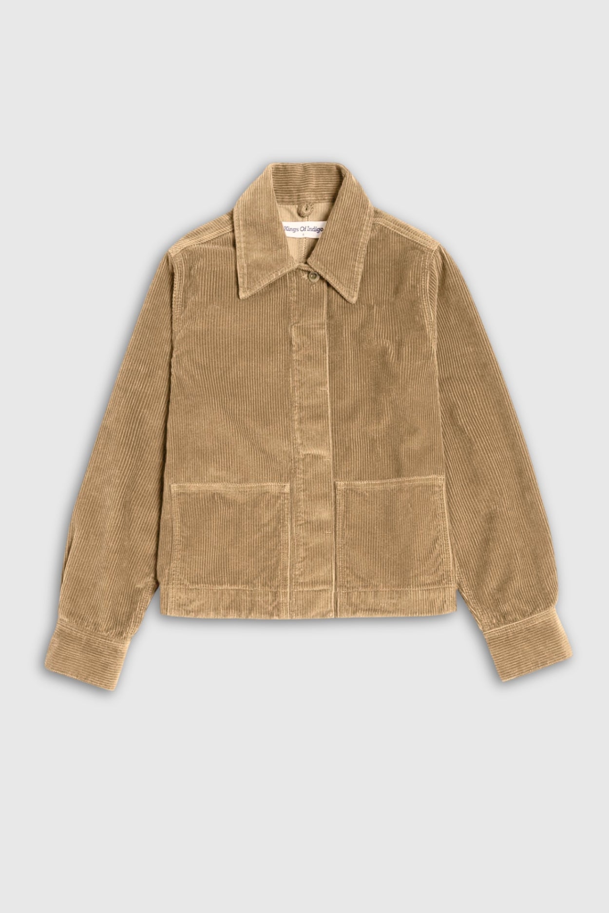 Kings of Indigo  Jas Ota Cord Zilver Nerts Beige