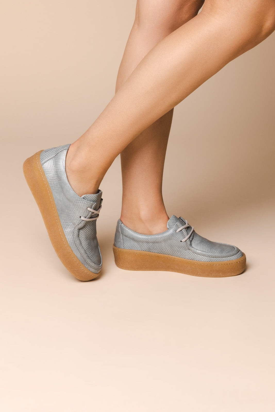 VENUS IS VEGAN  Loafers Billy Snake Blauw