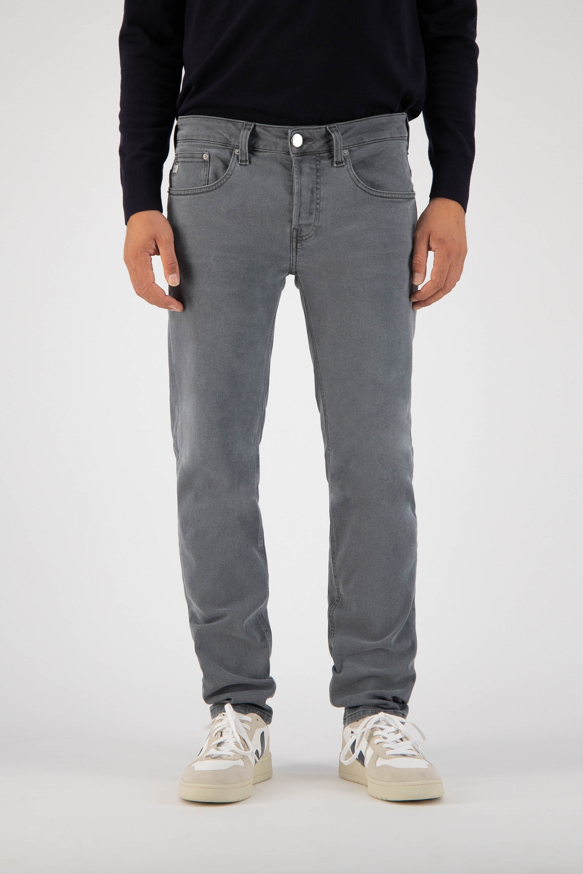 MUD Jeans mannen vegan Jeans Regular Dunn Stretch Grijs
