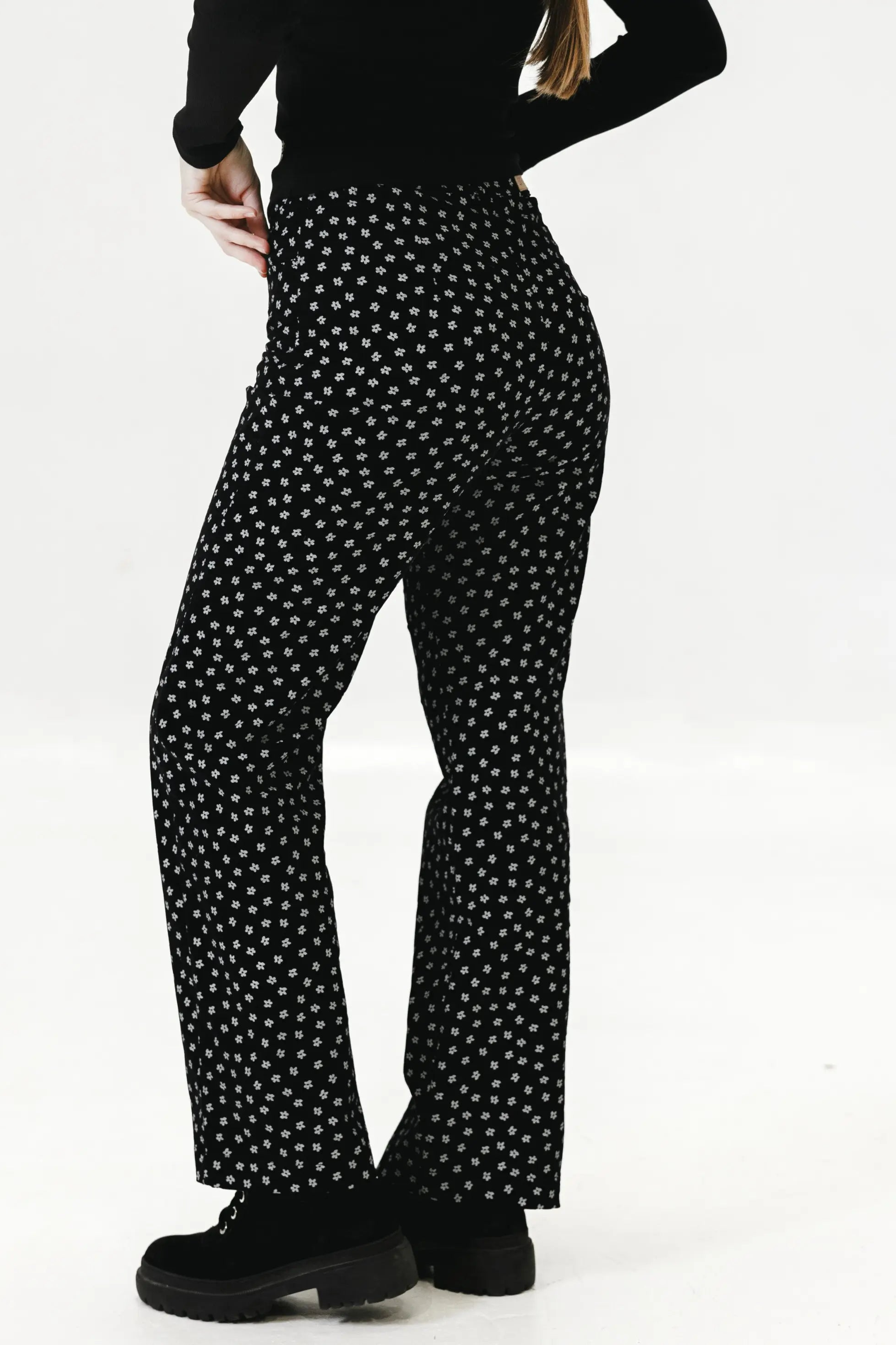 Clotsy  Broek Teresa Zwart