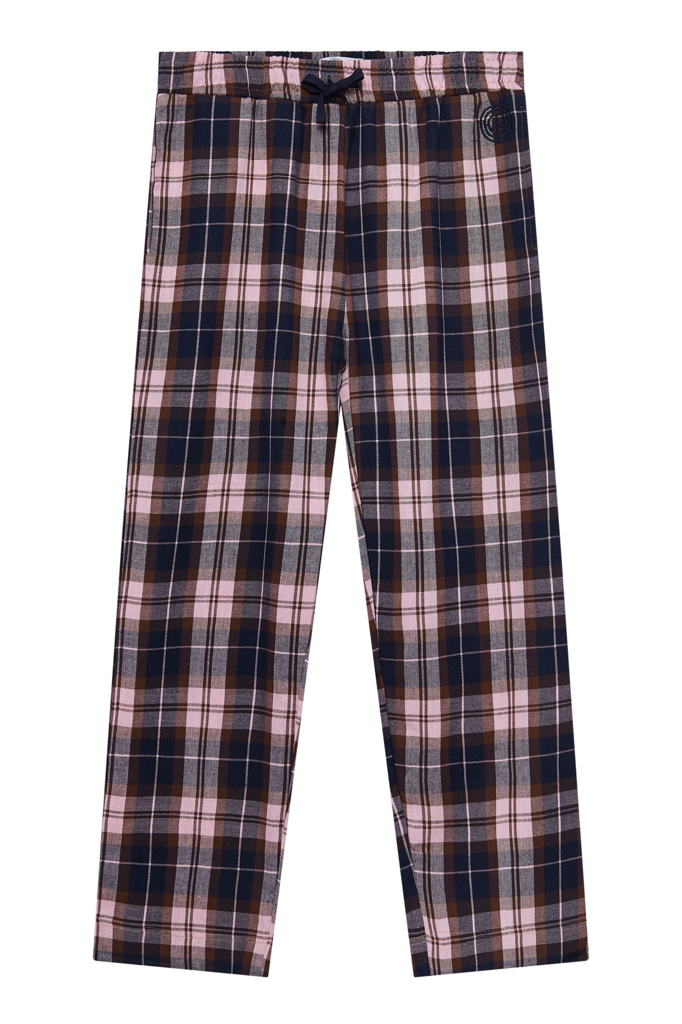 KOMODO  Pyjamabroek Jim Jam Womens Gots Biologisch Katoen Dusty Mauve