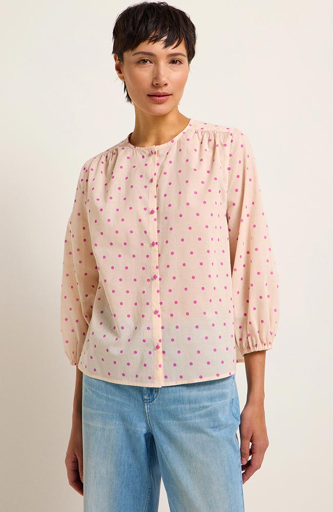Lanius  Blouse Stippen Roze