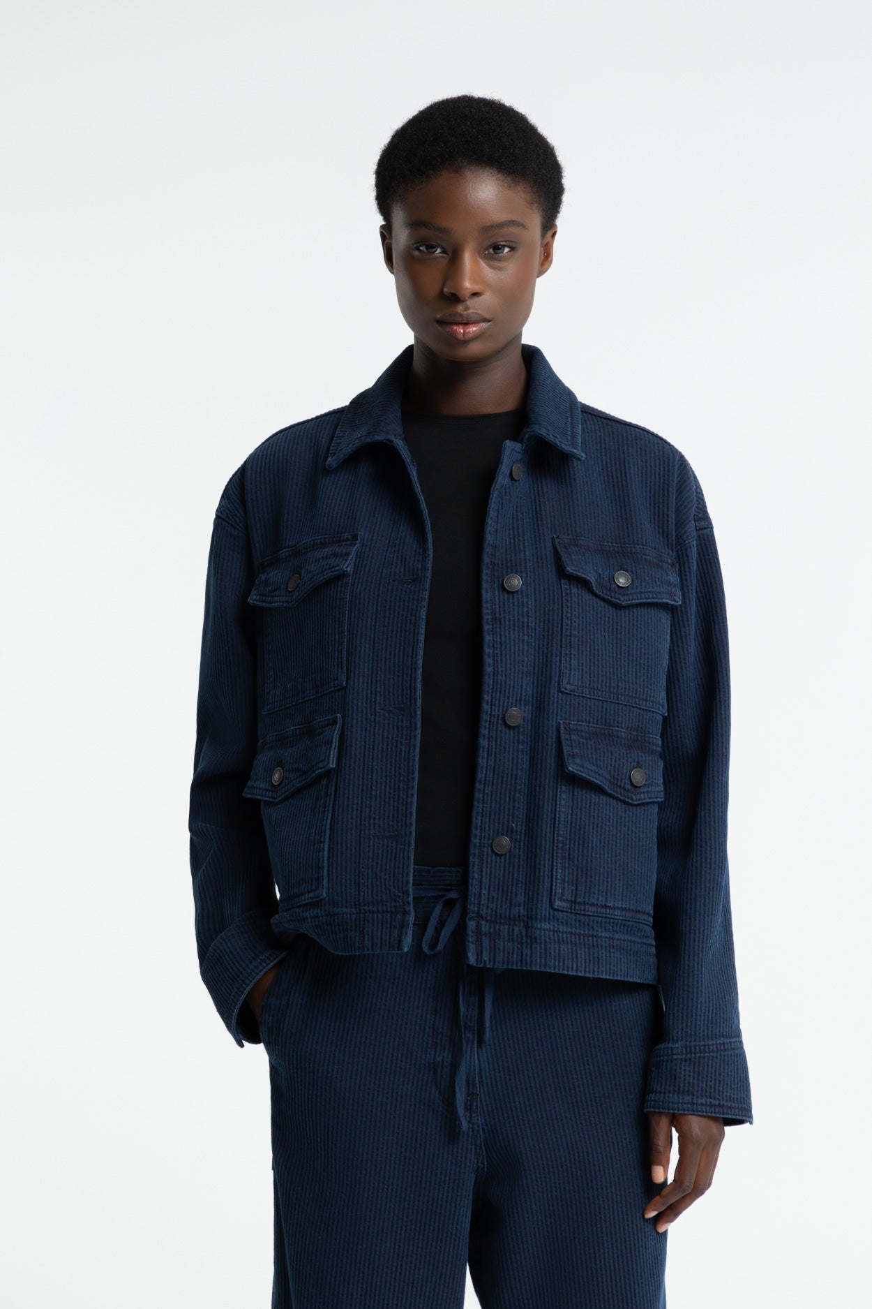 Kings of Indigo  Jas Meisho Mid Indigo Cord