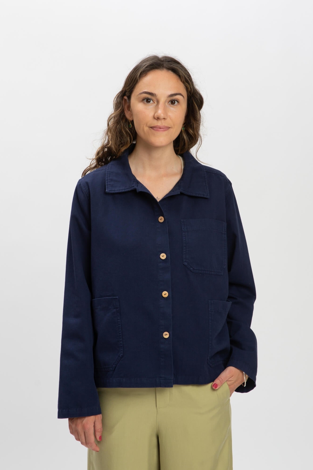 MATONA Vegan Jas - Marineblauw