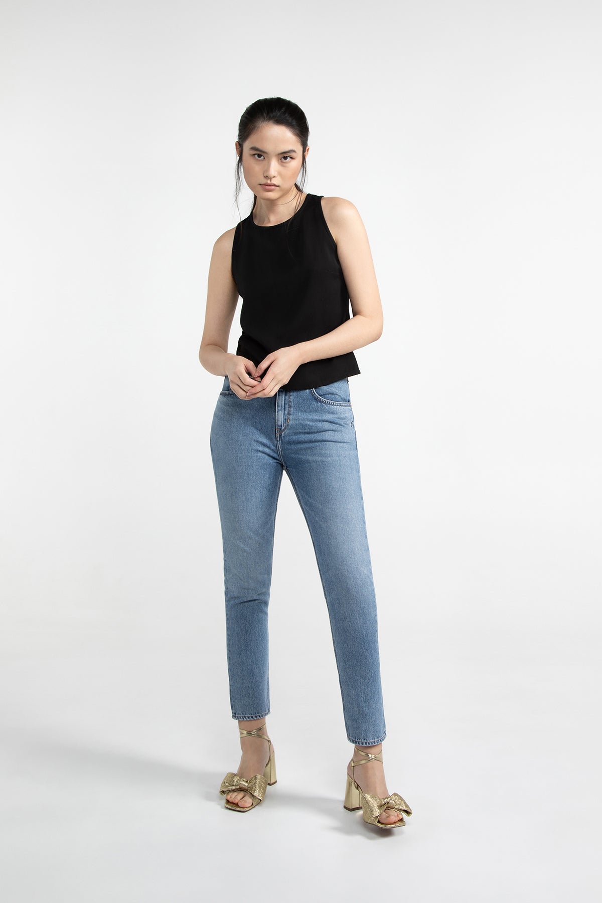 LOVJOI  Jeans Pauleena Authentiek Blauw