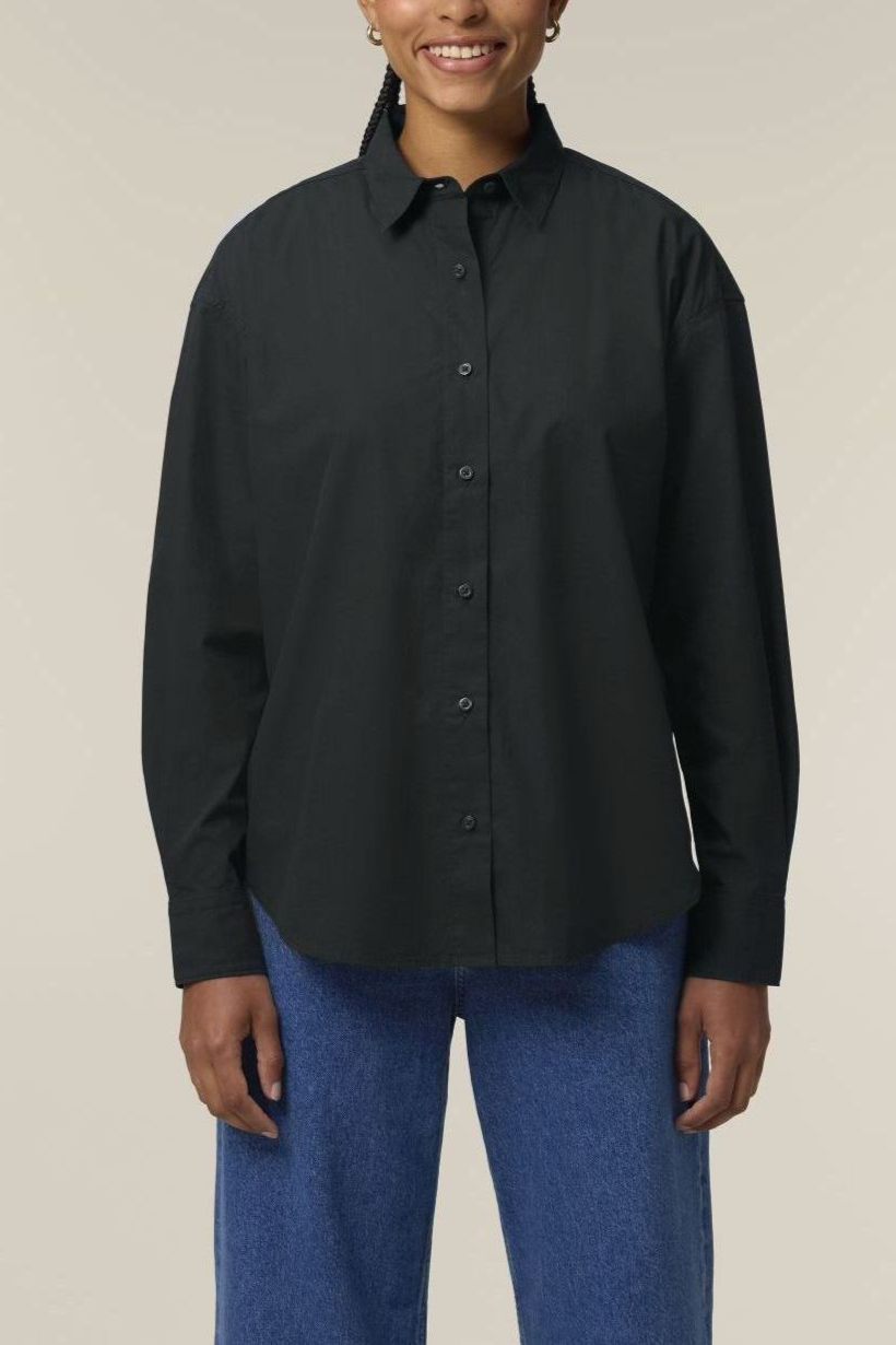 UNIPOLAR  Blouse Basic Stijl Zwart