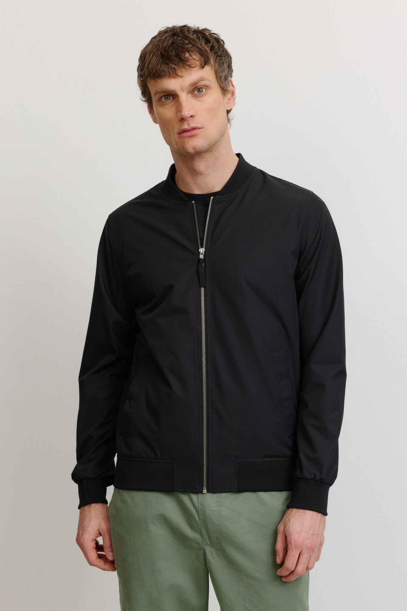 Recolution mannen vegan Blousonjack Aspen Zwart