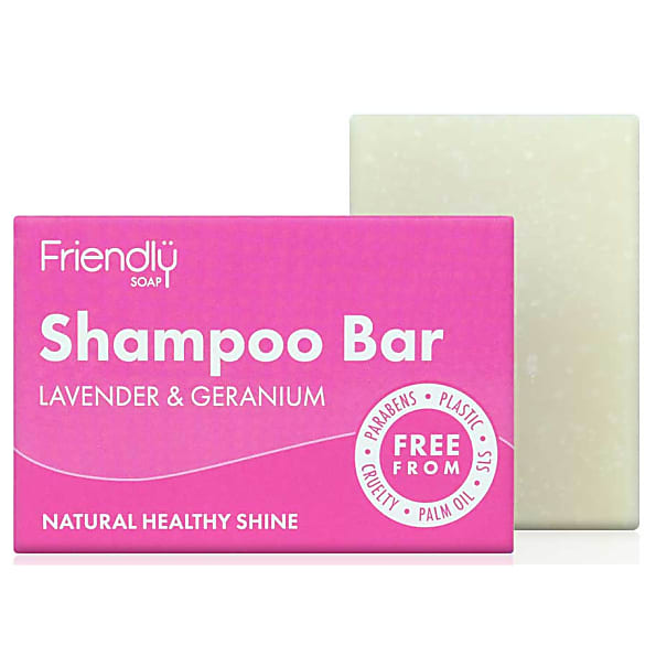 Friendly Soap Shampoo Bar - Lavendel & Geranium