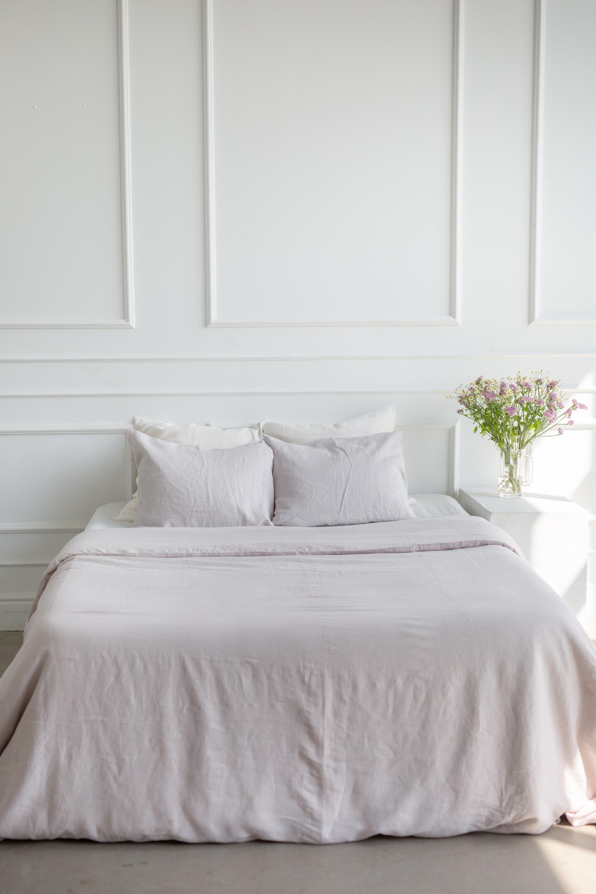 AmourLinen  Linnen Beddengoedset Crème
