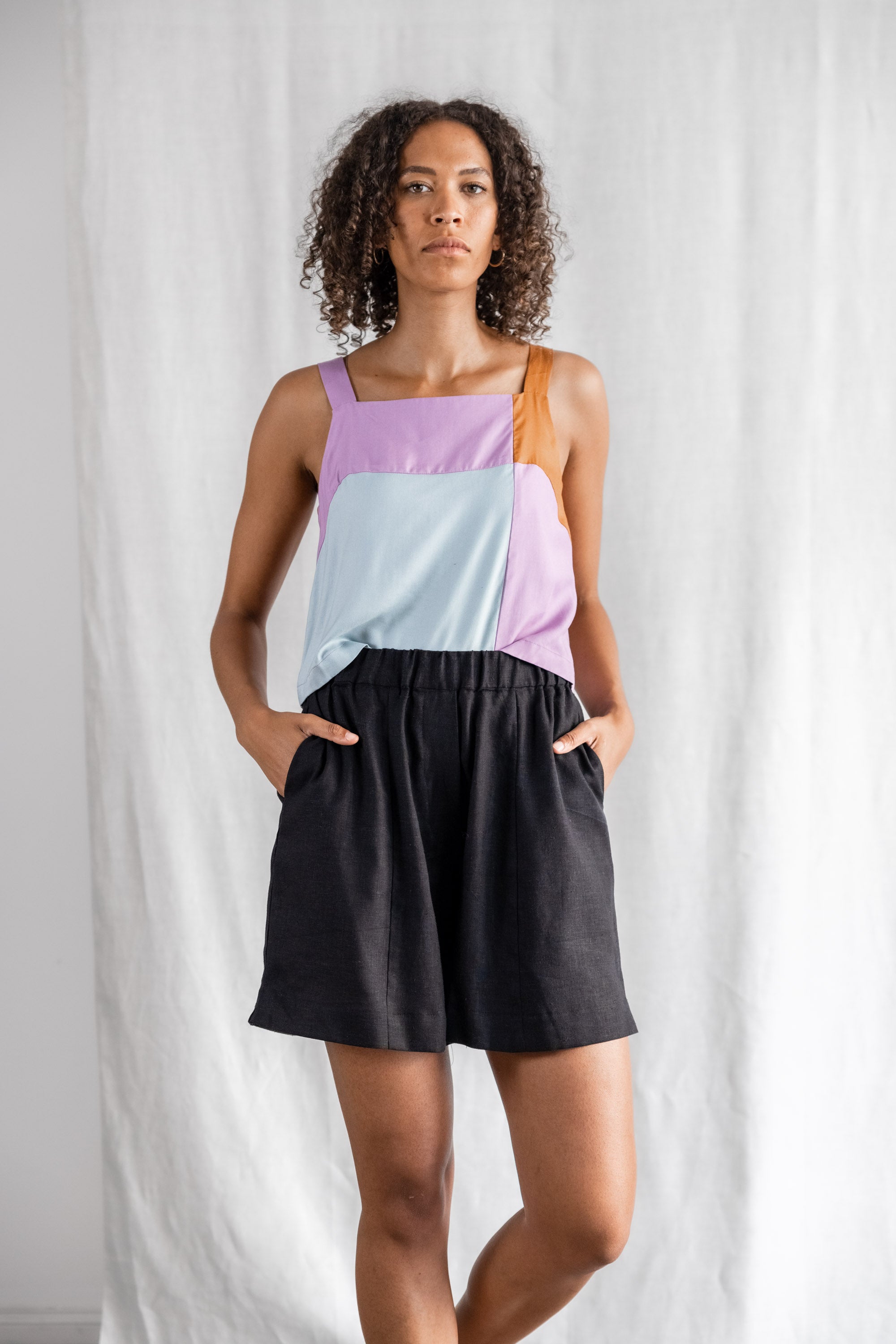 Jyoti - Fair Works  Shorts Sitaar Zwart