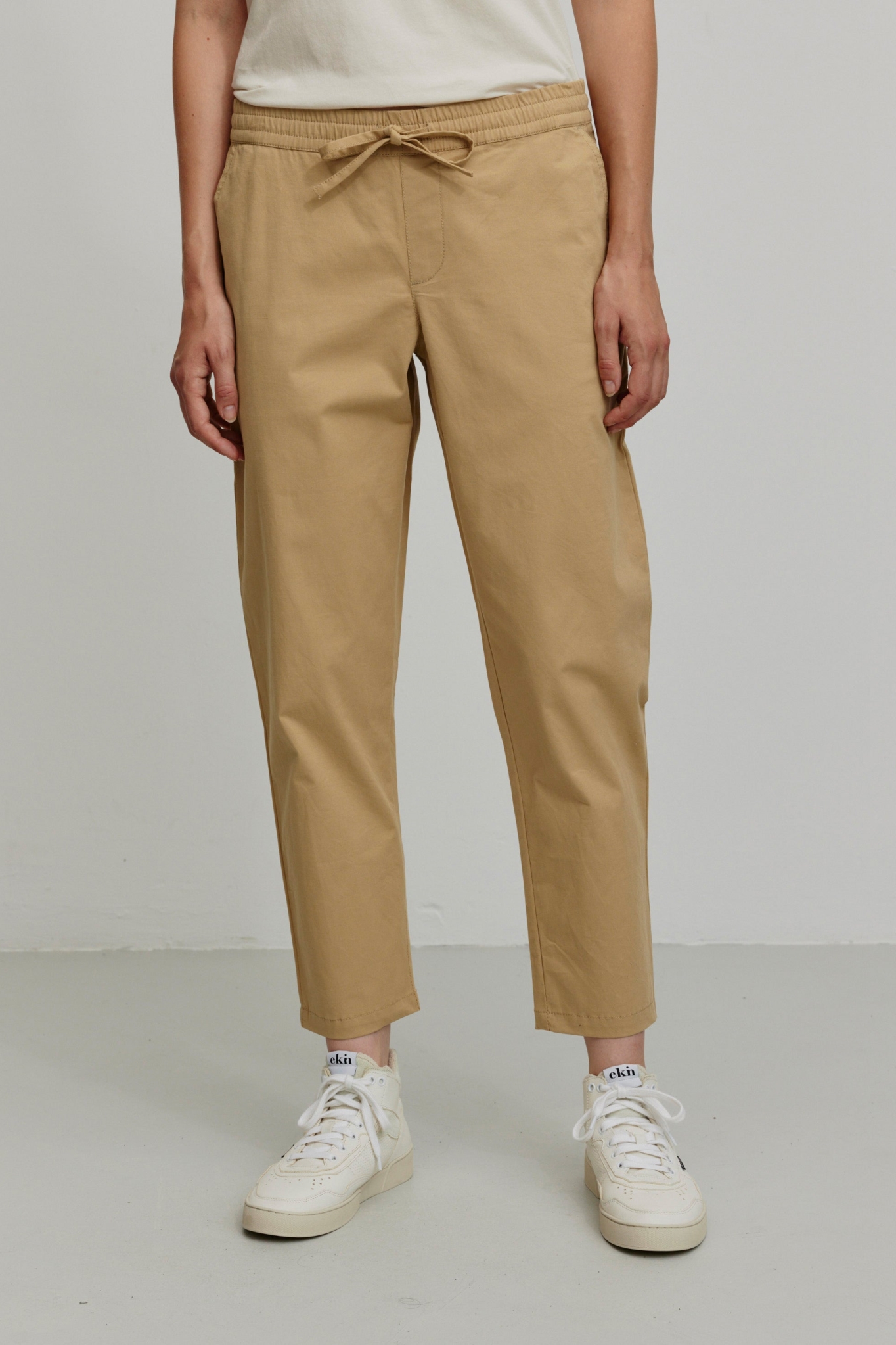 Recolution  Joggingbroek Chino Kale Dark Sand